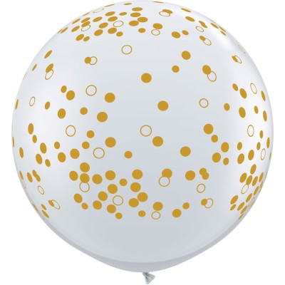 Balon Confetti Dots 90 cm