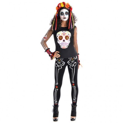 Day of the Dead Strumpfhose