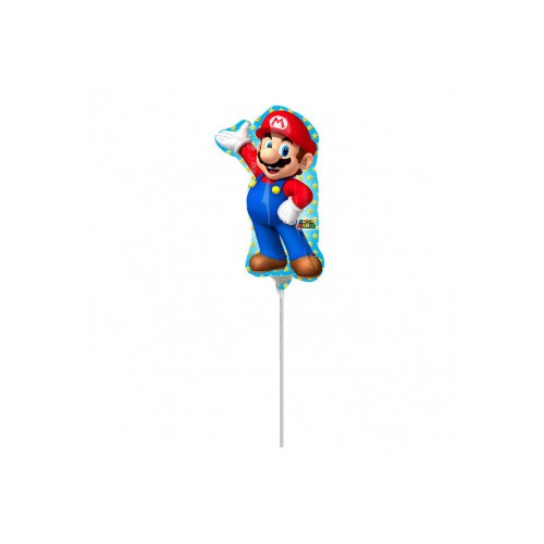 Super Mario - folija balon na palico