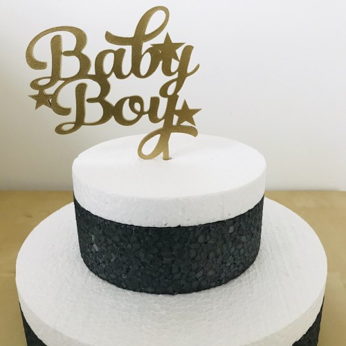 Cake Topper - Baby Boy