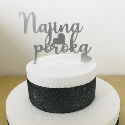 Cake Topper - Najina poroka