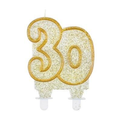 Gold candle 30