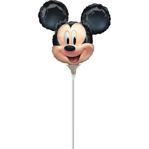 Mickey Mouse - foil balloon on a stick