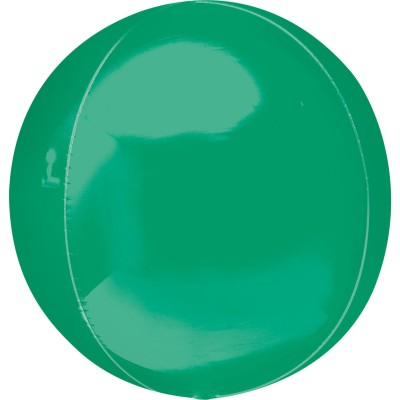 Orbz Green - foil balloon