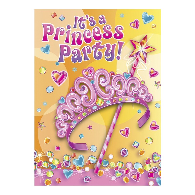 Pretty Princess  - Einladungskarten