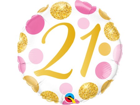 21 Pink&Gold Dots