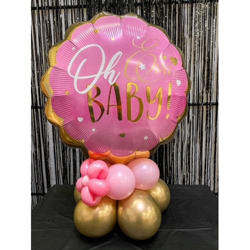 Luftballon für baby mit name