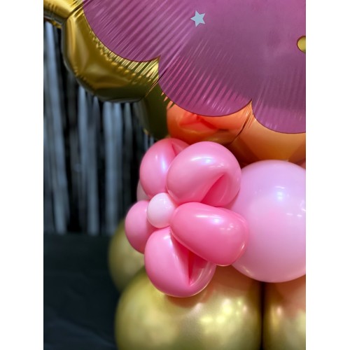 Luftballon für baby mit name