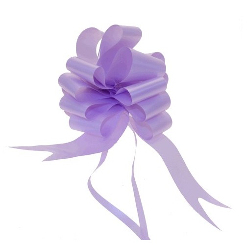 Pull bow light purple 5 cm