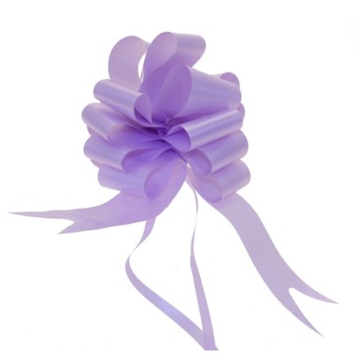 Pull bow light purple 5 cm