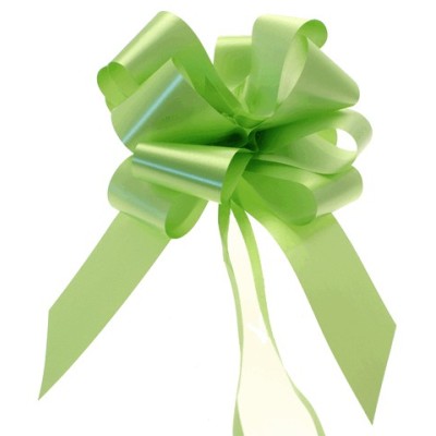 Pull bow lime green  5cm