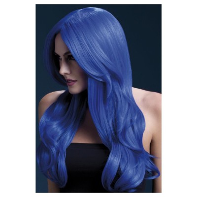 Khloe wig - neon blue