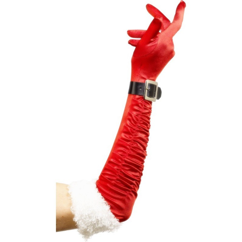 Božičkove rokavice -dolge