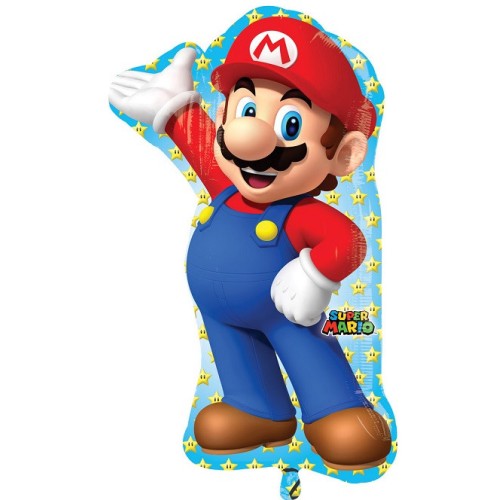 Super Mario - folija balon v paketu