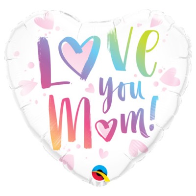 Love you Mom - Folienballon