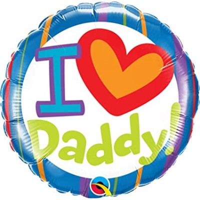 I love Daddy! - foil balloon