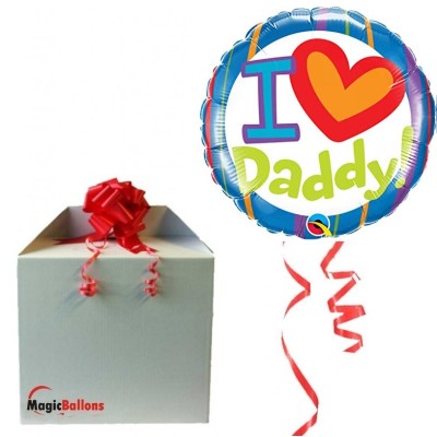 I love Daddy!  - Folienballon In Paket