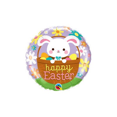 Happy Easter Bunny - foil balloon