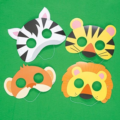Childrens masks - wild animals