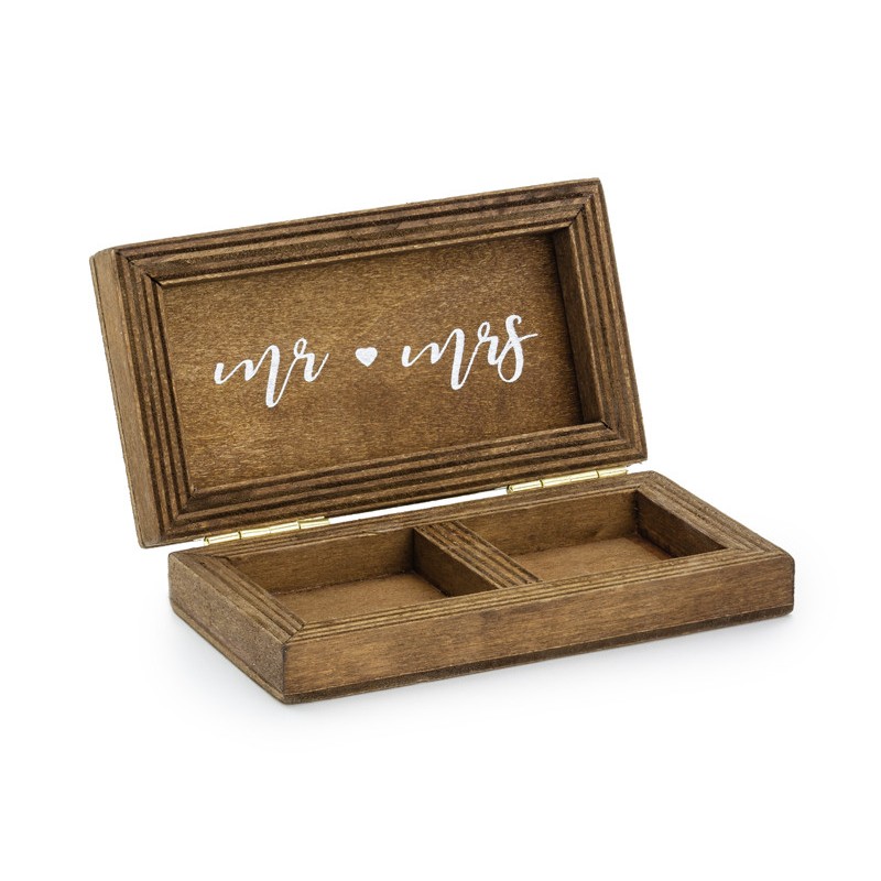 Drvena kutija za vječani prsten