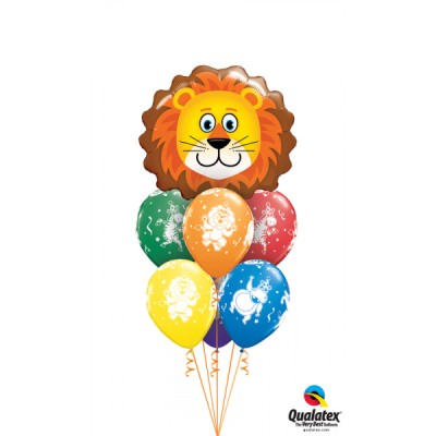 Lovable Lion - foil balloon