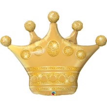 Golden Crown - foil balloon