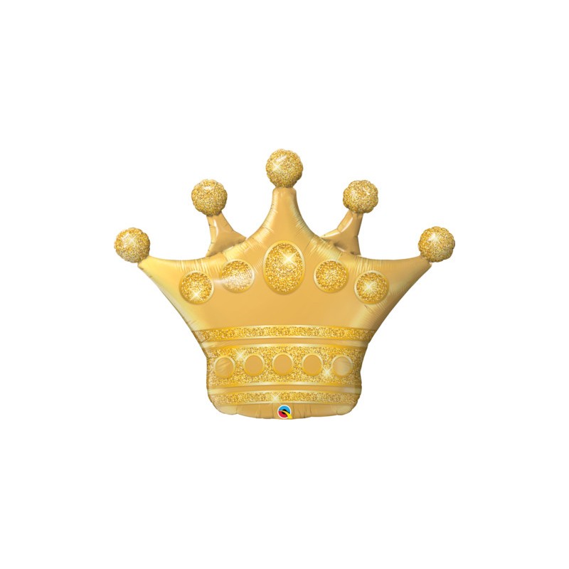 Golden Crown - foil balloon