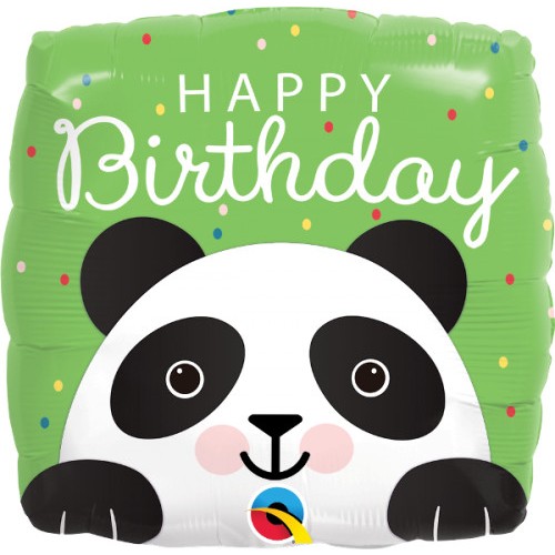 Birthday Panda - foil balloon