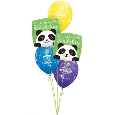 Rojstni dan Panda - folija balon