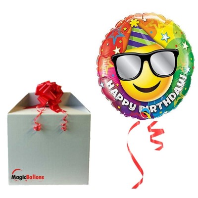 Birthday Smiley - Folienballon