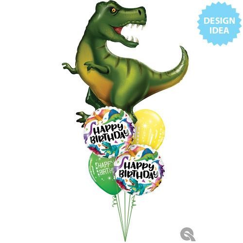 Tyrannosaurus - foil balloon