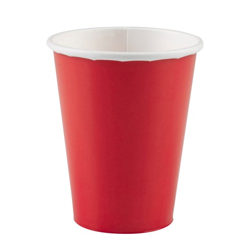 Cups 9OZ - Red 8 pcs