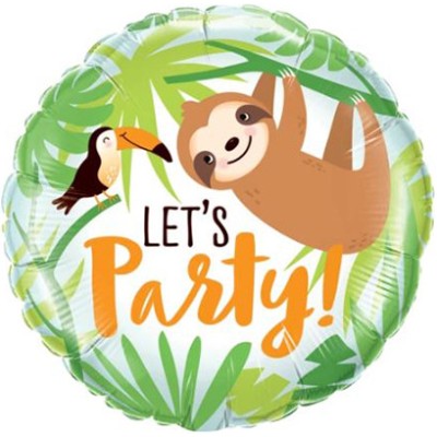 Let's Party Toucan&Sloth - folija balon