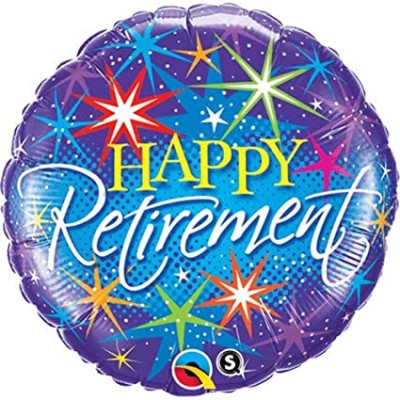 Happy Retirement - foil balloon
