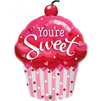 You're Sweet Cupcake - foil balloon