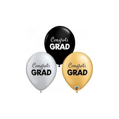 Congrats GRAD - latex balloons