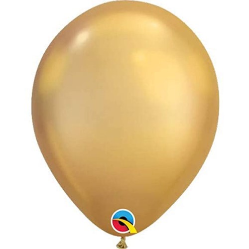 Baloni 28 cm - Chrome Gold
