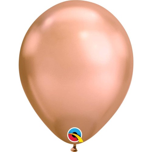Balloons 11" - Chrome Rose Gold