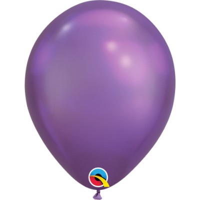 Ballons 28 cm - Chrome Purple