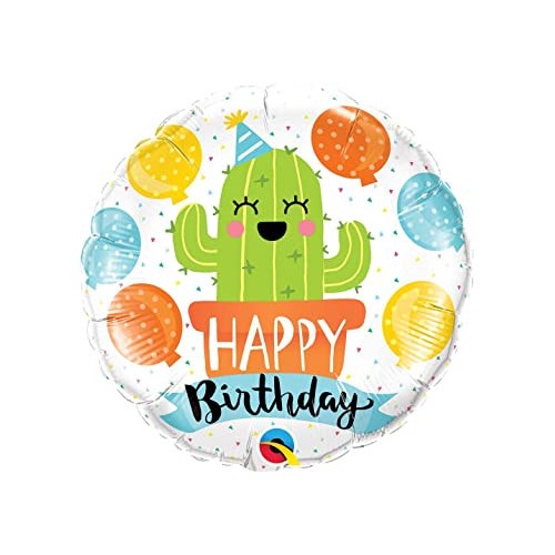Birthday Party Cactus - foil balloon