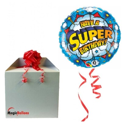 Have a Super Birthday - foil balloon