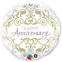 Happy Anniversary - foil balloon