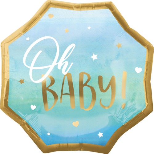 Oh Baby Boy - foil balloon