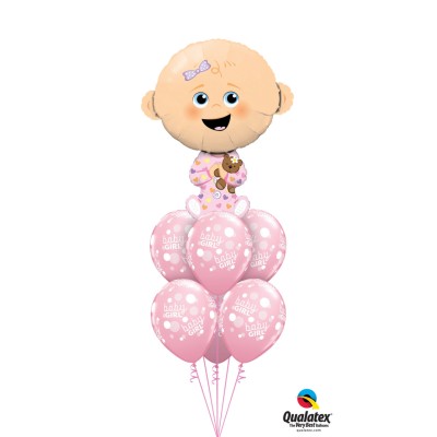Baby Girl - foil balloon
