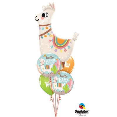Loveable Lama - foil balloon