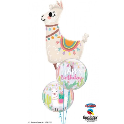 Loveable Lama - foil balloon