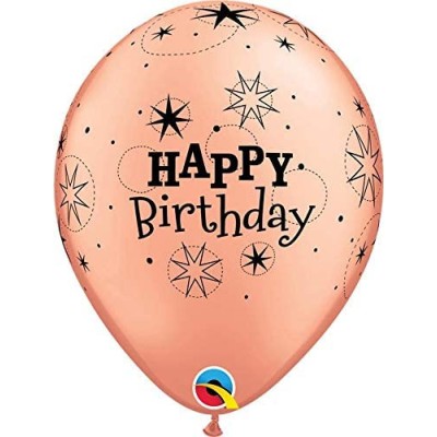 Lateks baloni 28 cm - Happy Birthday
