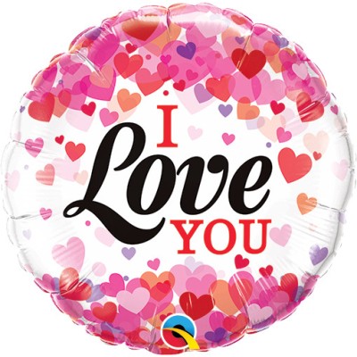 I love you - Mini-Folienballon