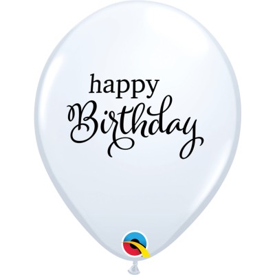 Lateks baloni 28 cm - Happy Birthday