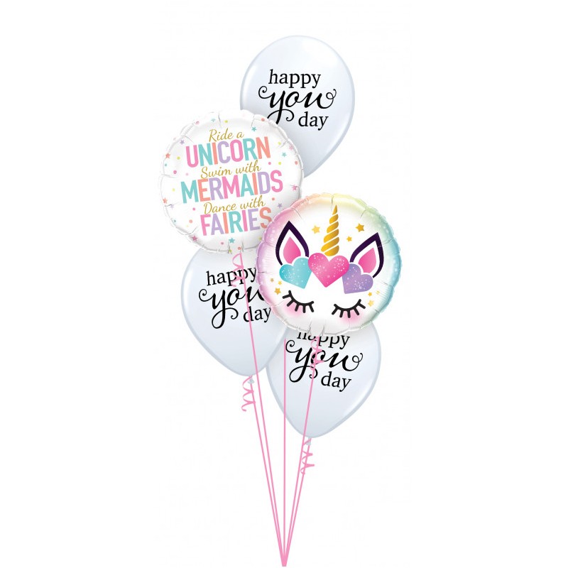 Unicorn/Mermaids/Fairies - Folienballon